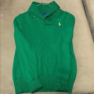 Womens green polo Ralph Lauren sweater